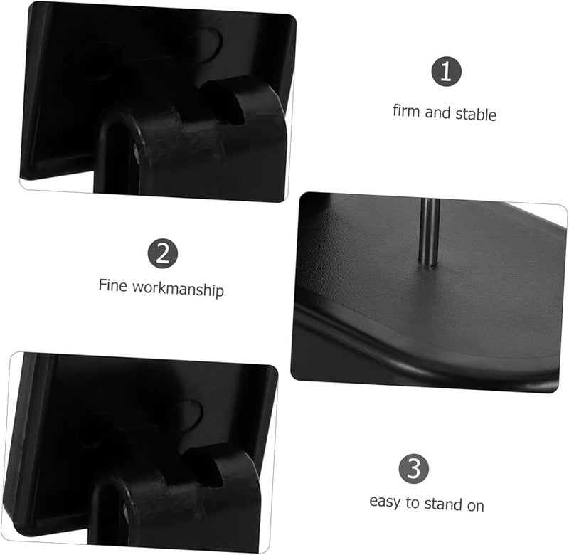 Black Restaurant Receipt Spike Organizer Bill Holder Memo Ticket Storage - Image 5